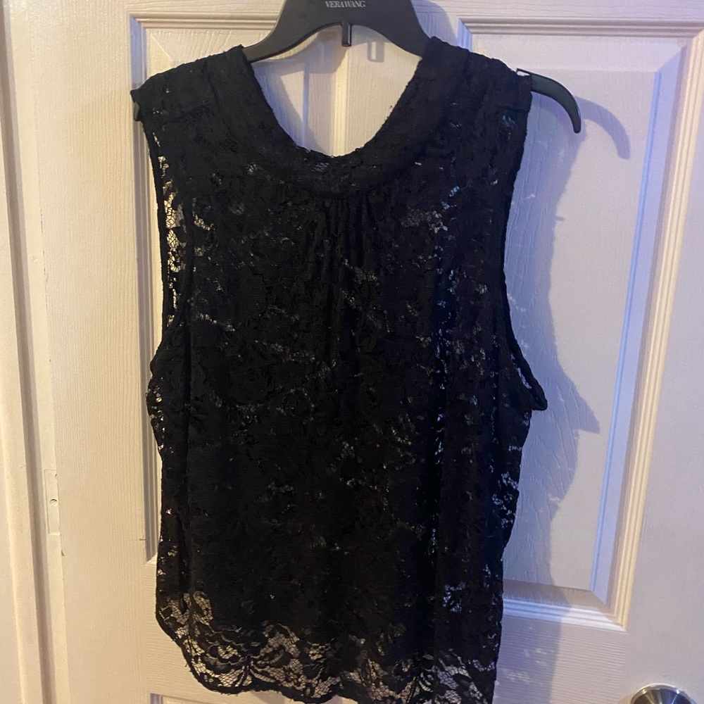 Black Lace Top